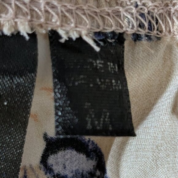 TRIXXI Dust Rose Pink Floral Satin Mini Tank Dress; Size M - Picture 3 of 5